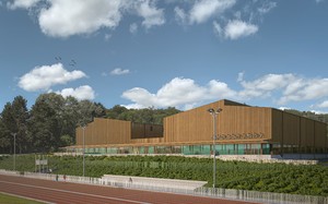 Construction d'un complexe sportif à Louviers